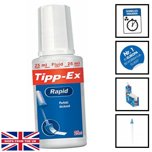 Correctors - Rapid Correction Fluid 20ml - (Tipp-Ex)