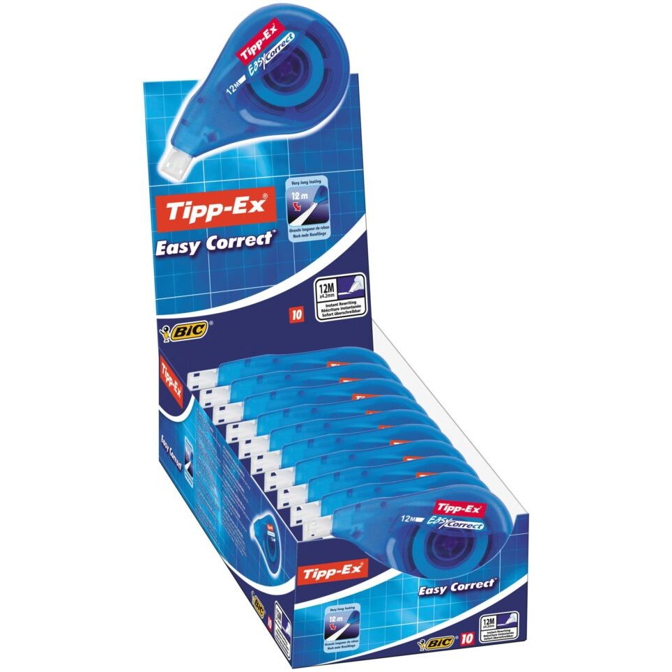 Correctors - Correction Tape Easy Correct 12m - (Tipp-Ex)