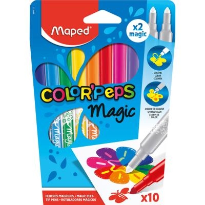 Markers - Magic Felt-Tip Pens - (Maped)