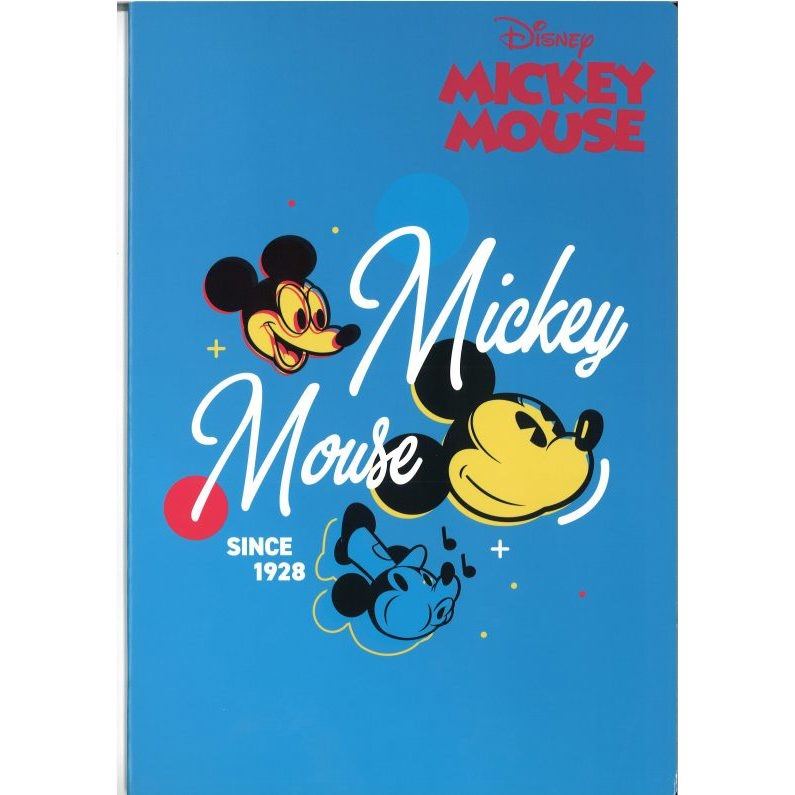 Notebooks - A4 Disney Mickey Notebook - (Spree)