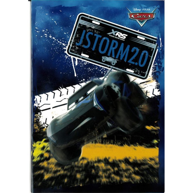 Notebooks - A4 Disney Cars Notebook - (Spree)