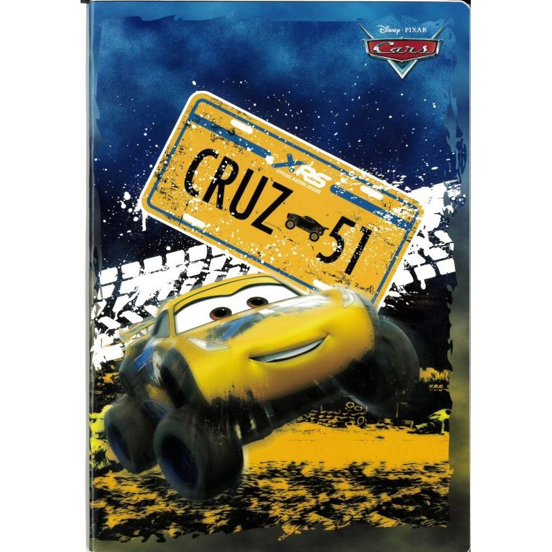 Notebooks - A4 Disney Cars Notebook - (Spree)