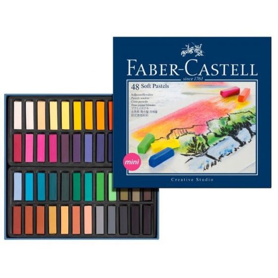 Paint - Soft Pastels - (Faber Castell) - Pack of 12