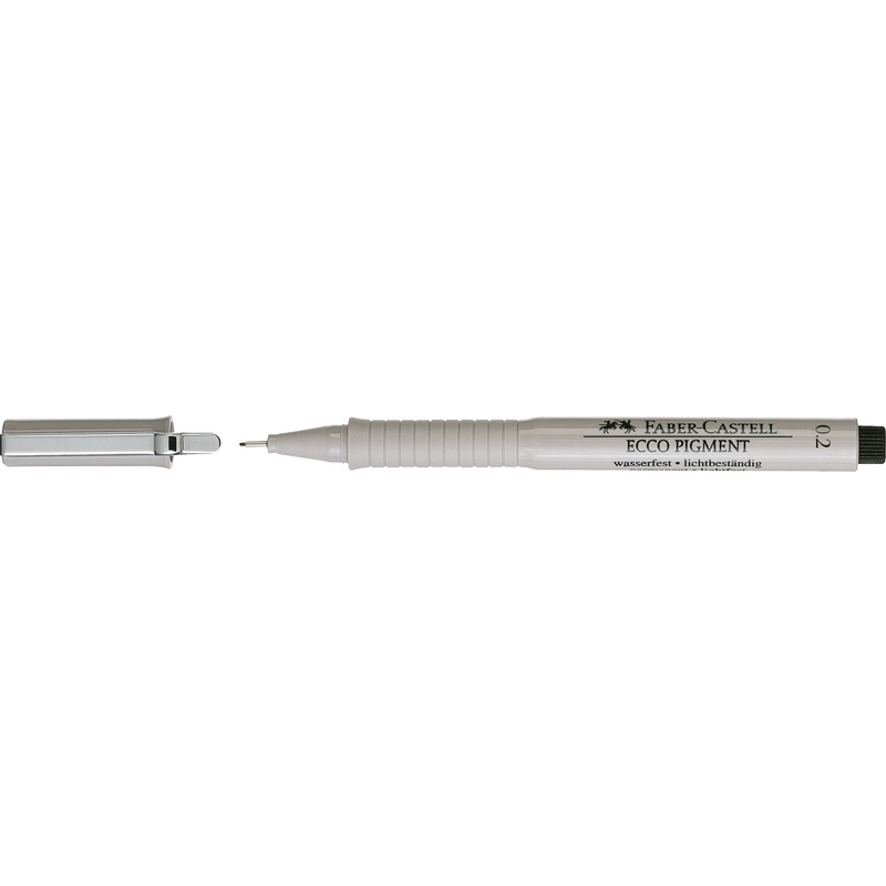 Pens - Ecco Pigment Fineliners - (Faber Castell) - 0.5