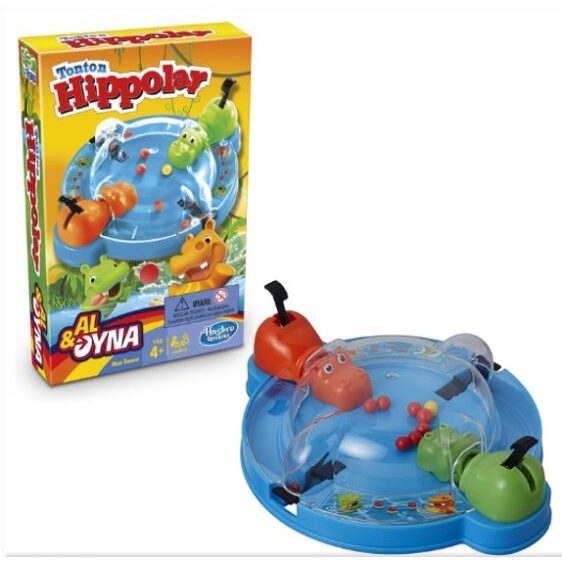 Board Games - Hungry Hungry Hippos Grab & Go - (Hasbro Gaming)