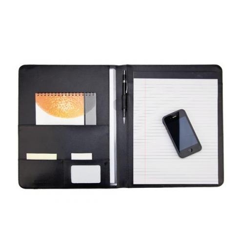 Portfolio - A4 Leather look Classic Conference Folder/Portfolio - (Monolith)