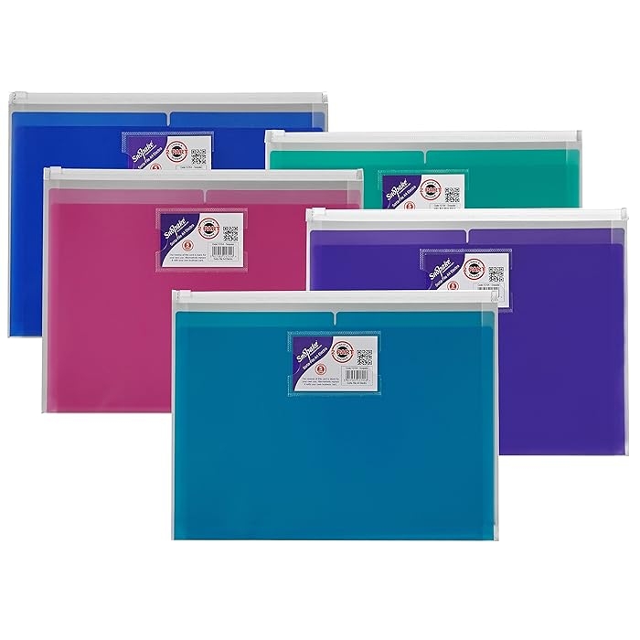 Folders - A4 Zip Folder + Dividers - (Snopake)