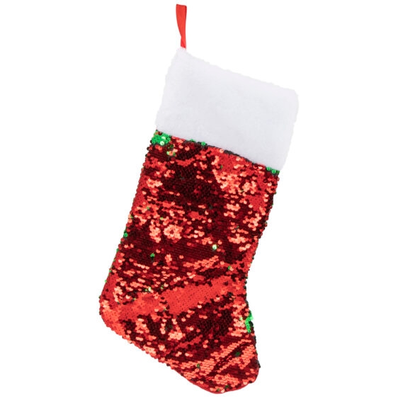 Decoration - Sequin Stocking - North Pole