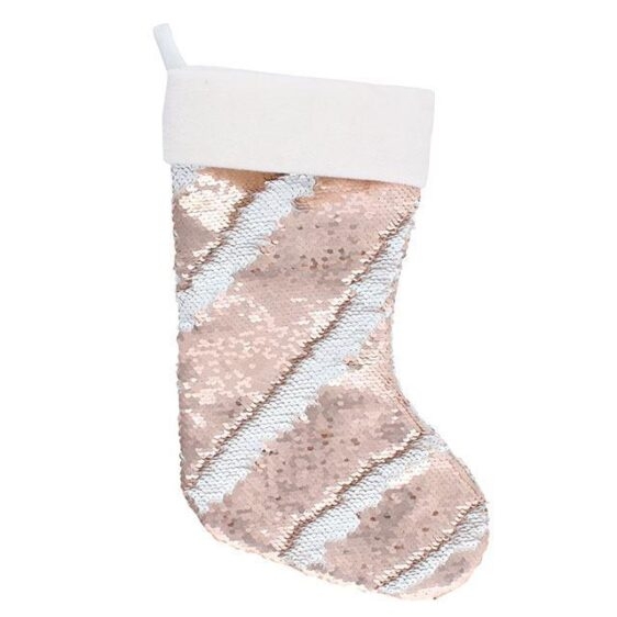 Decoration - Sequin Stocking - North Pole