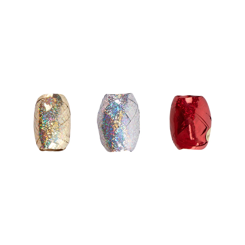 Ribbons - Metallic Ribbons By 6 - (North Pole)