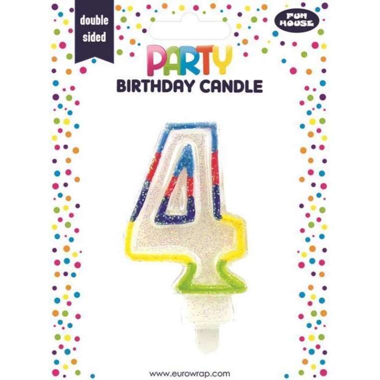 Numbered Birthday Candles - (Fun House)
