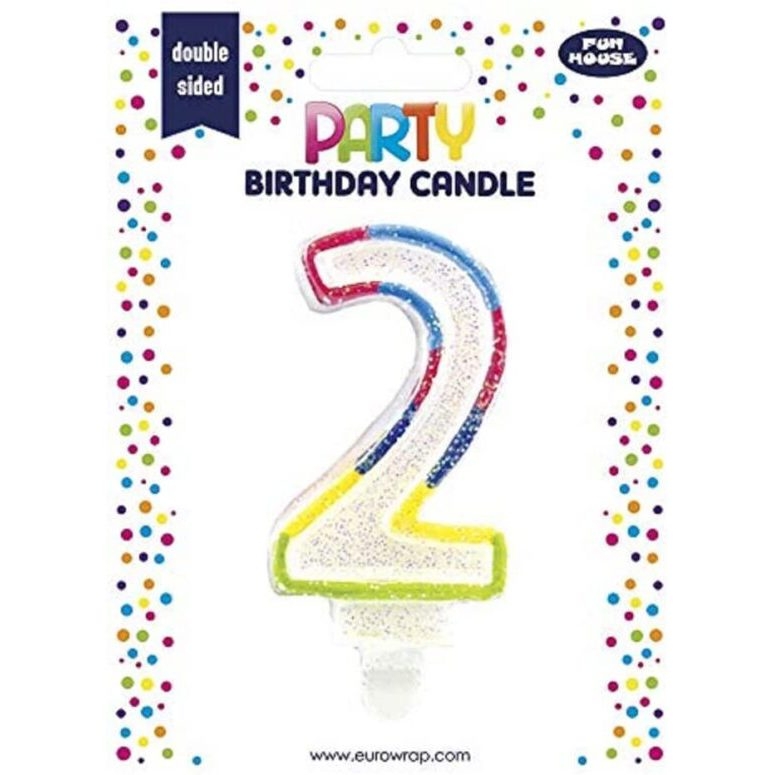 Numbered Birthday Candles - (Fun House)