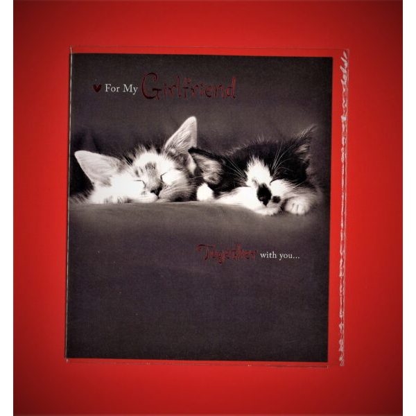 Carlton - Valentine's Day Girlfriend Cards - For My Girlfriend