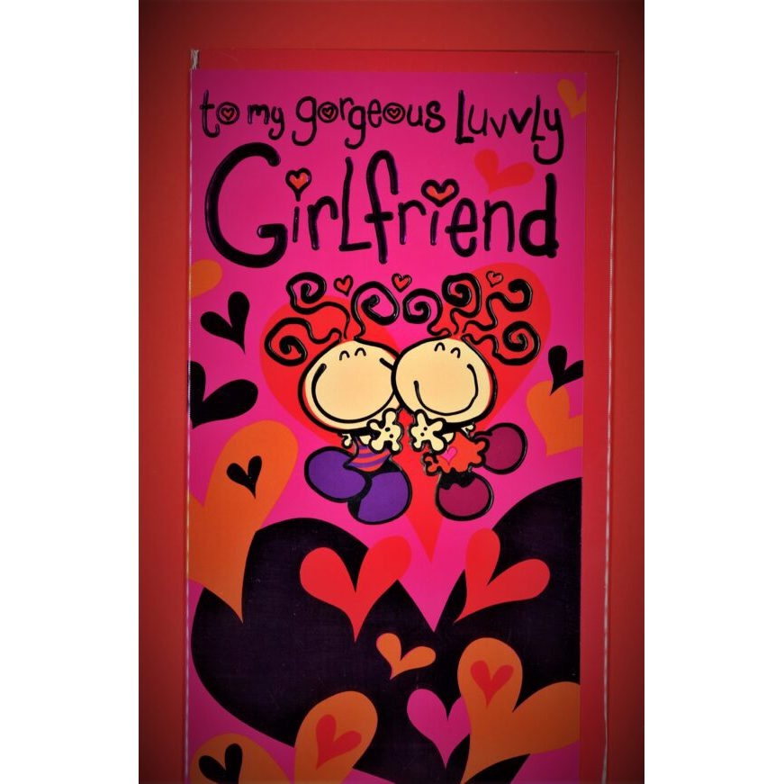 Carlton - Valentine's Day Girlfriend Cards - For My Girlfriend
