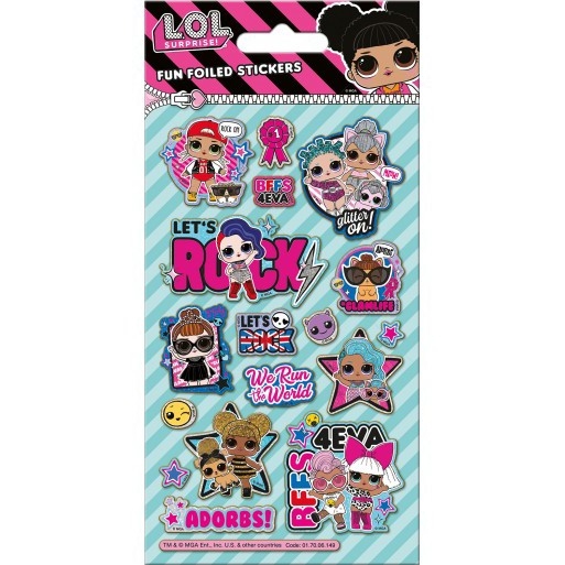 Stickers - Re-usable foiled Stickers - Thomas & Friends