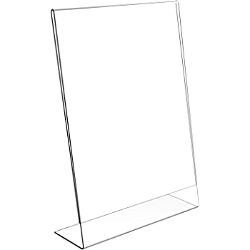 Transparent Sign Holders - A4