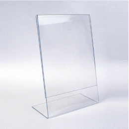 Transparent Sign Holders - A4