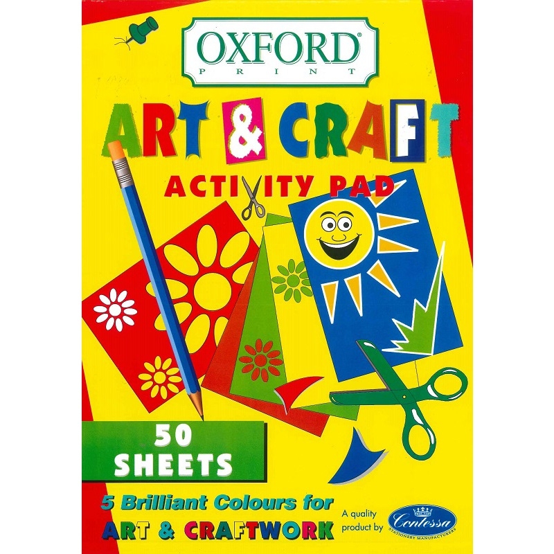 Paper - A4 Coloured 80gsm Activity Pad - (Oxford)