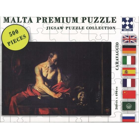 Malta Premium Puzzle - 500 Pieces - Temples