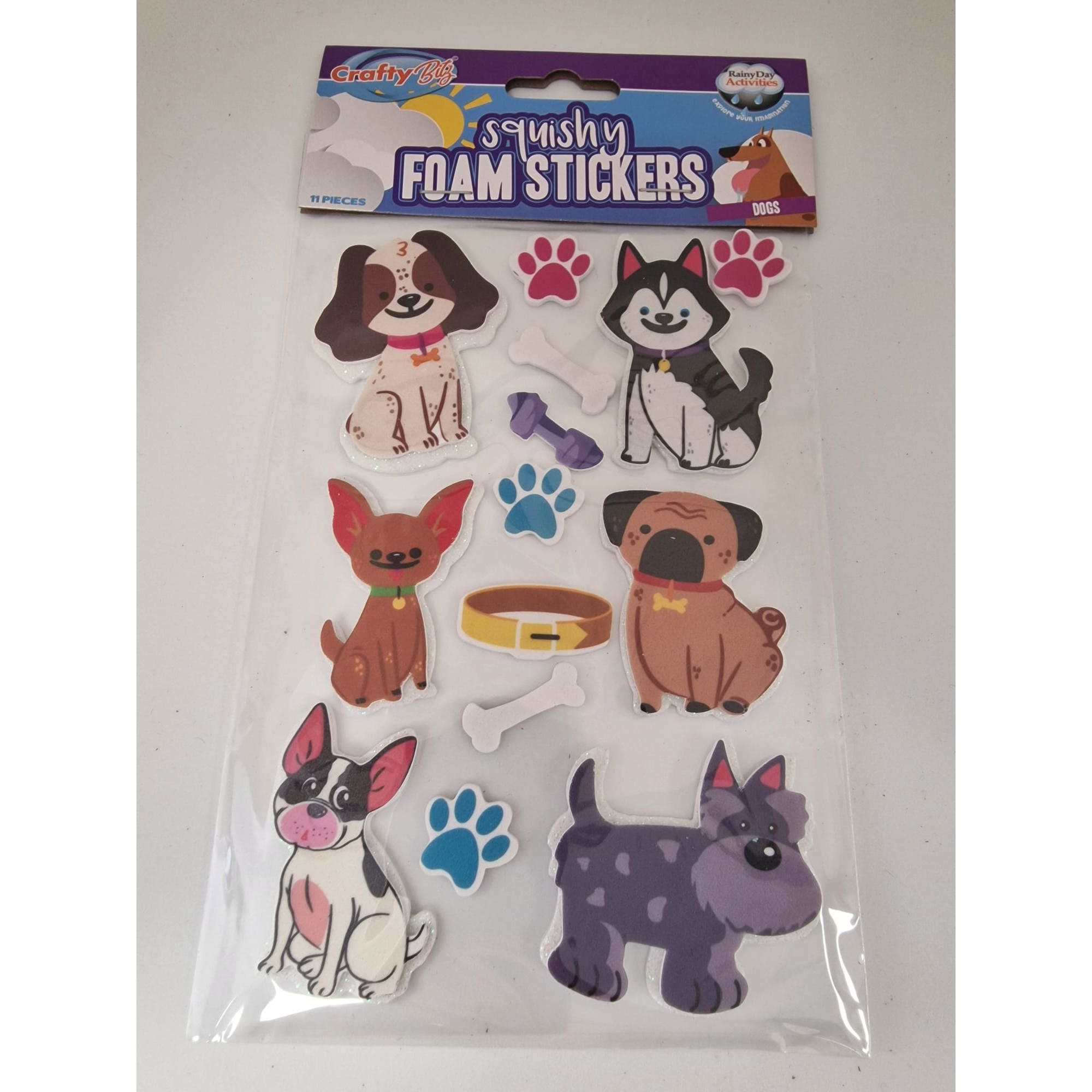 Stickers - Foam Stickers Cats & Dogs  - (Crafty Bitz) - Cats & Dogs