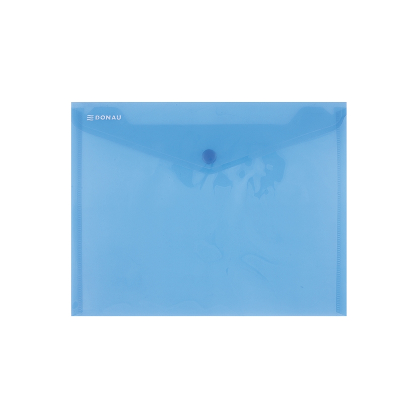 Folders - Transparent A5 Button Folder - (Donau)