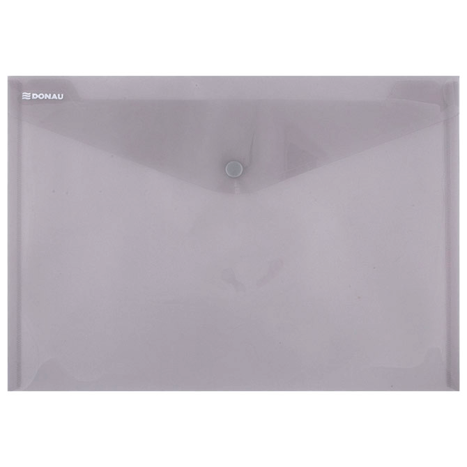 Folders - Transparent A5 Button Folder - (Donau)