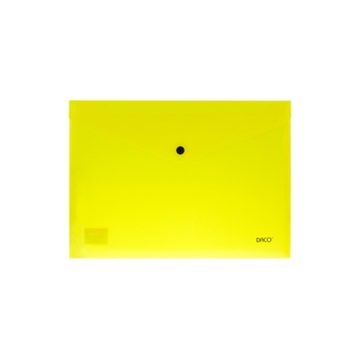 Folders - Neon Colour A4 Button Folder - (Daco)