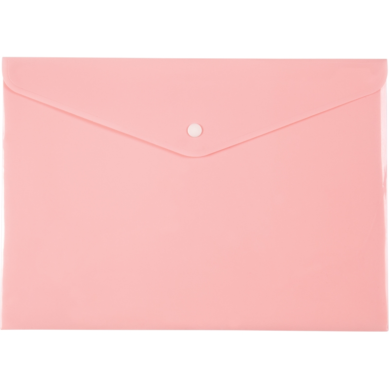 Folders - Solid Colour A4 Button Folder - (Merit)