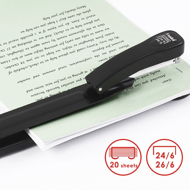 Staplers - Heavy Duty Long Arm Stapler - (Foska)