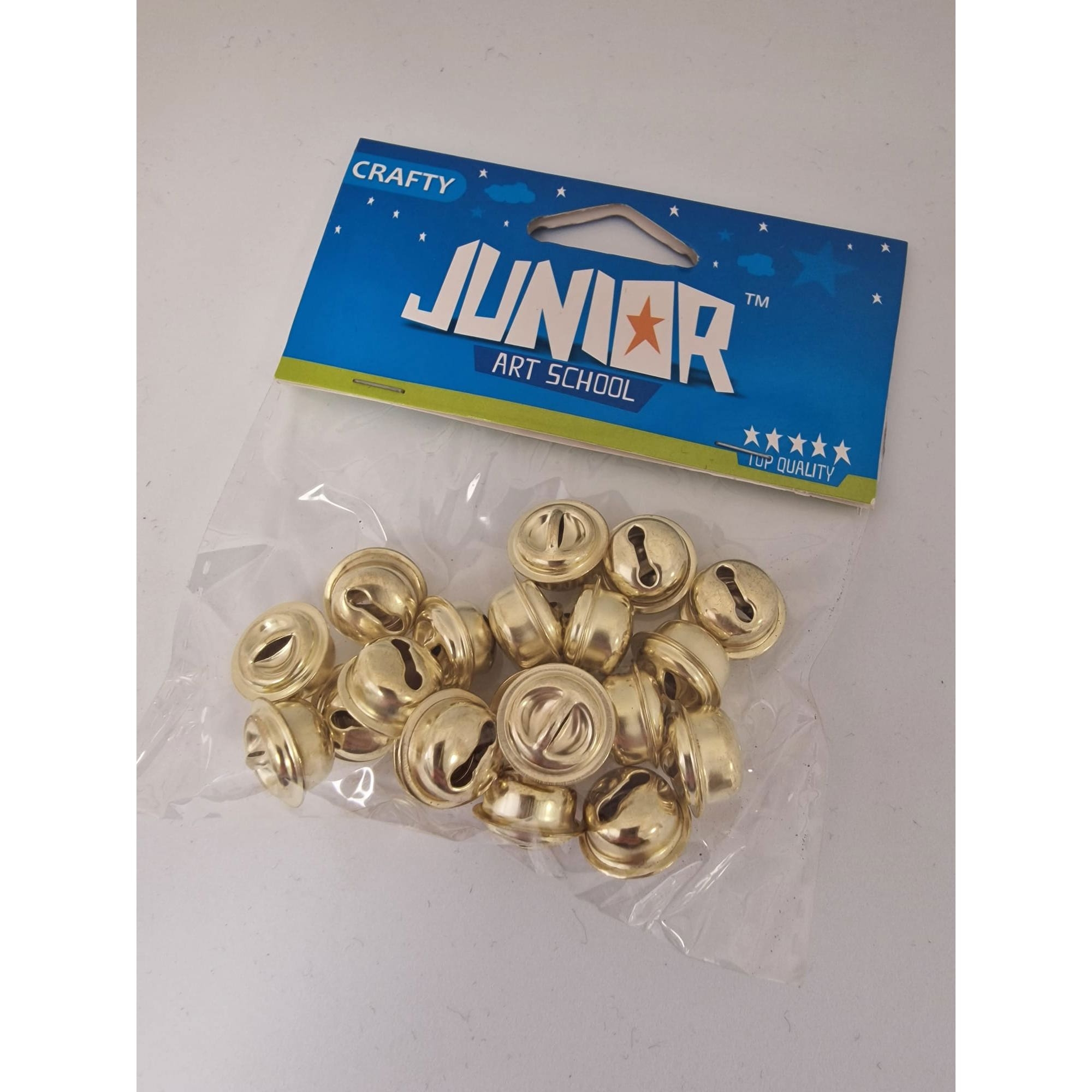 Crafts - Bells Gold pack of 20 - (Junior)