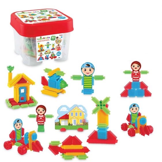 Dede - Cactus Blocks in Plastic Box