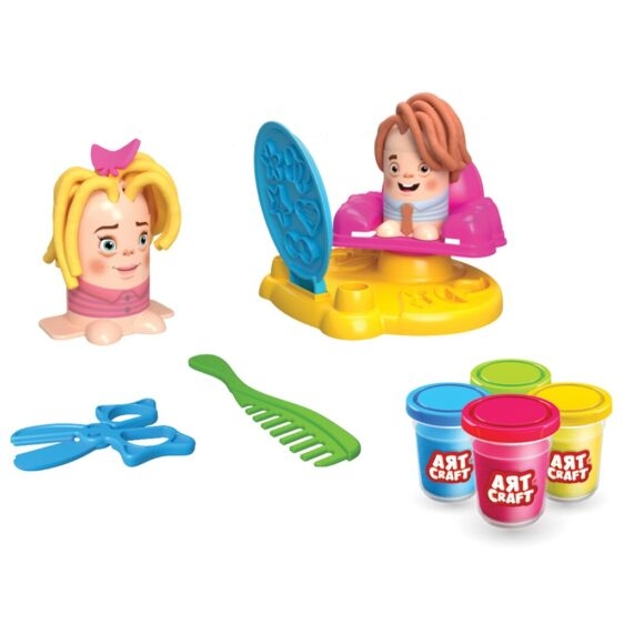 Play Dough - Hairdresser Play Dough Set - (Art Craft)