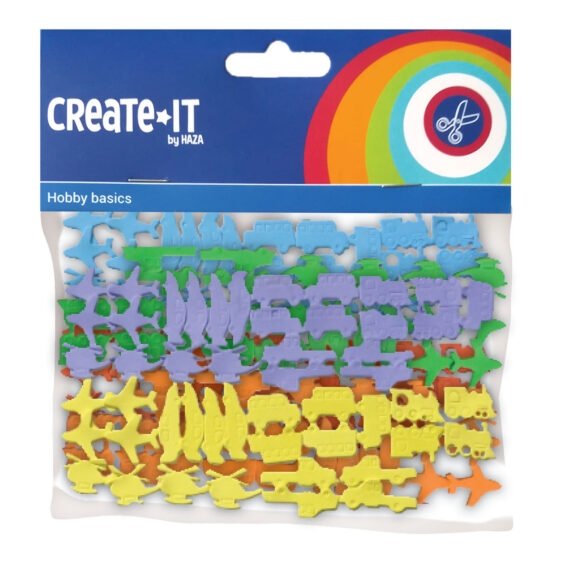 Stickers - Foam Vehicles - (Create-It)
