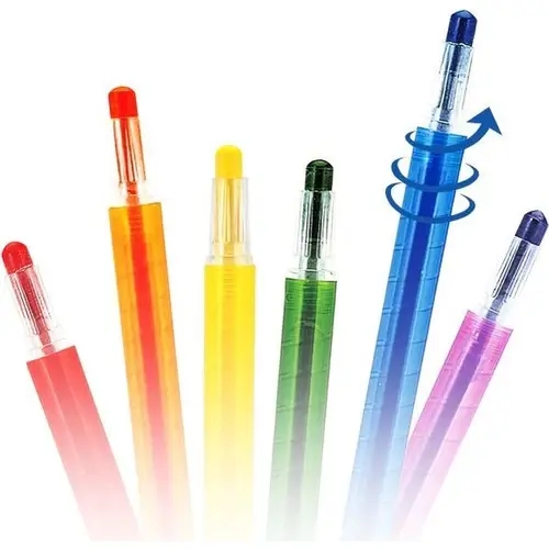 Crayons - Twisters Wax Crayons - (Amos)