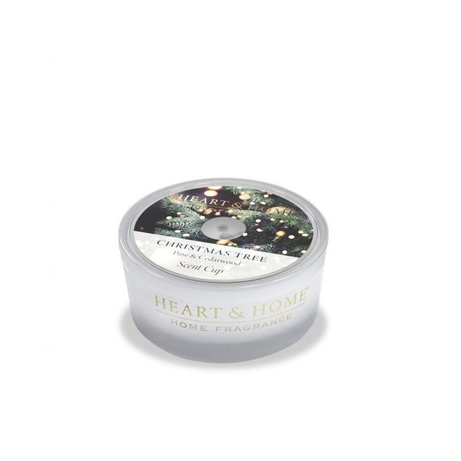 Heart & Home - Glass Scent Cup - Pine & Cedarwood
