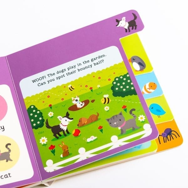 Books - Hardback Books With Tabs - (Igloo Books) - First Animals