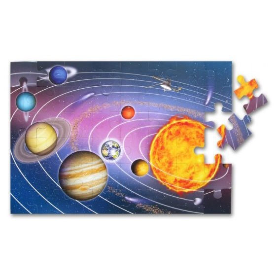 Puzzles - Solar System: Book And Jigsaw