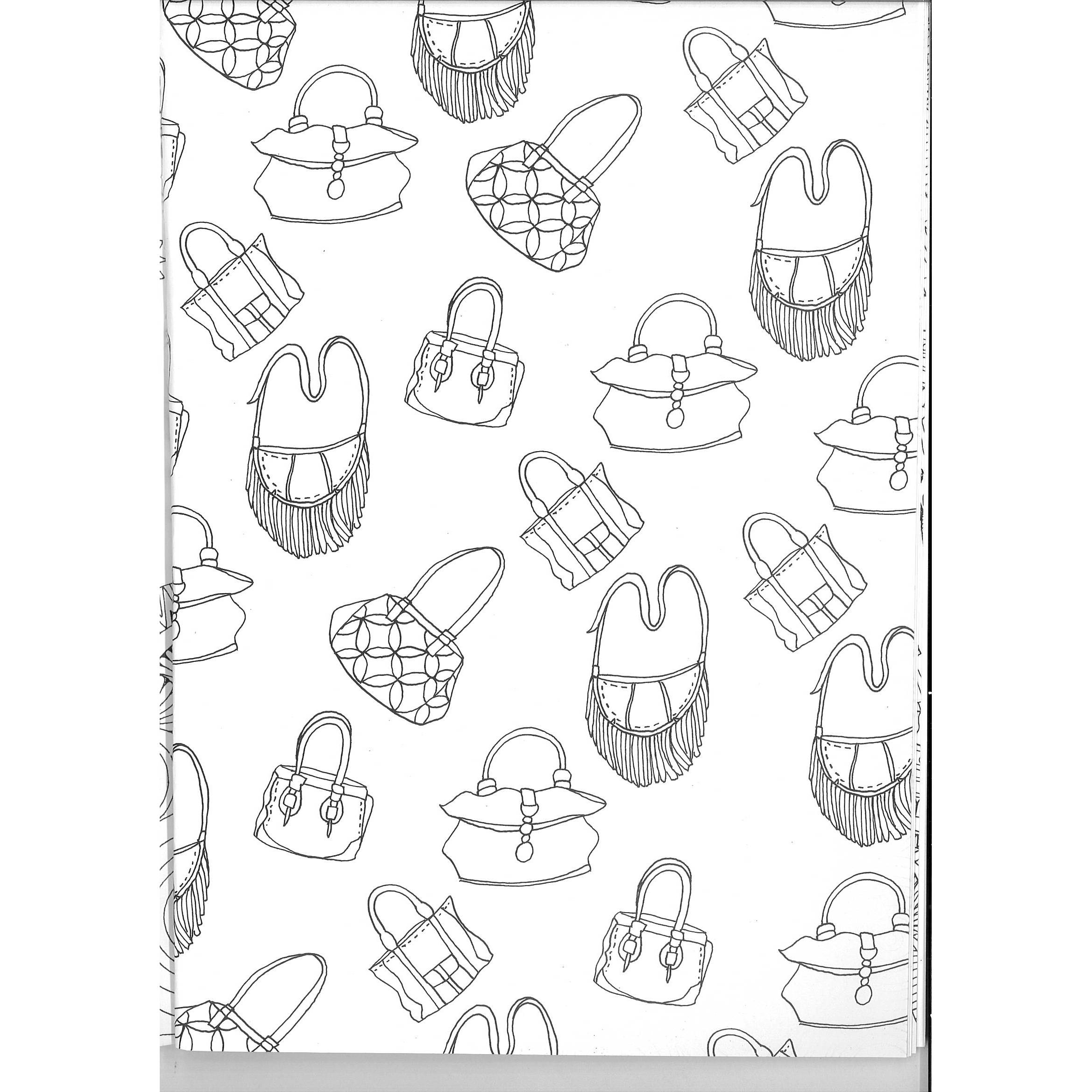 Adult Colouring Books - Mandala Adult Colouring Book - (Richard) - Fashion Design