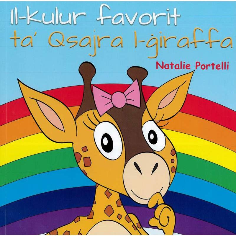Books - Il-Kulur Favorit ta' Qsajra l-Ġiraffa ta' Natalie Portelli