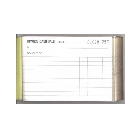 Invoice Books - Duplicate Invoice Book NCR - (Printex) - A6