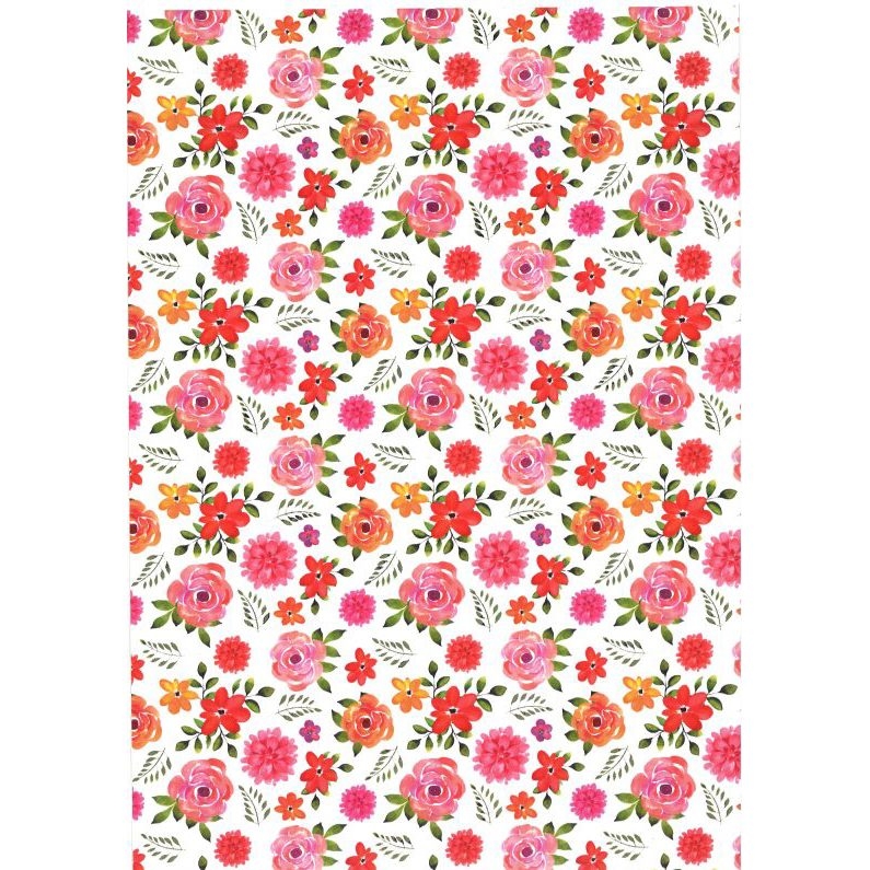 Cardboard Paper - A4 Patterned Card Stock - Butterfly
