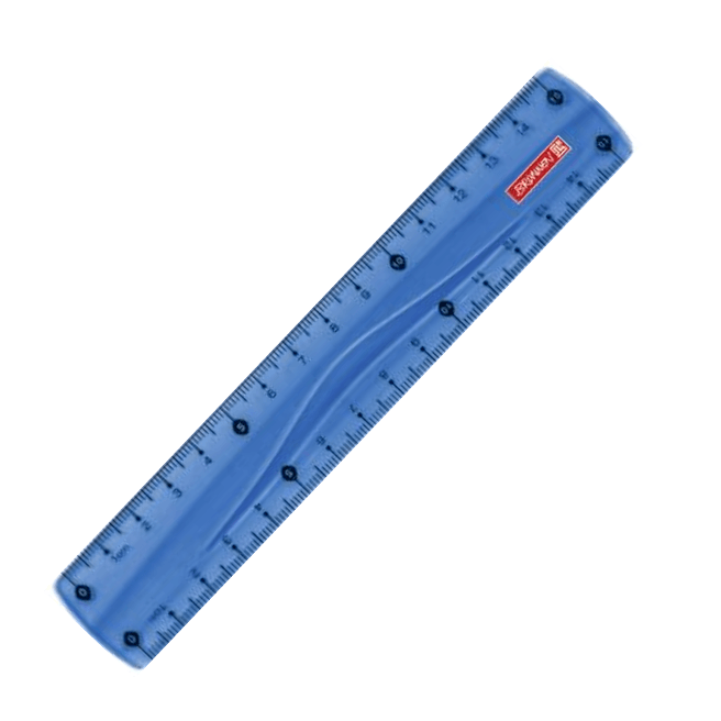 Rulers - Coloured Plastic Rulers 15cm - (Brunnen)