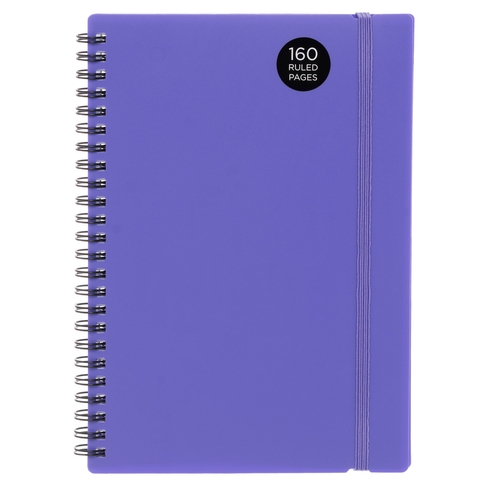 Notebooks - A5 Notebook with elastic - (WHSmith)