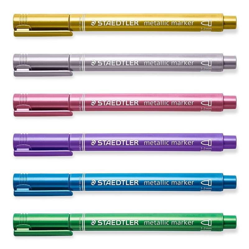 Markers - Metallic Markers - (Staedtler)