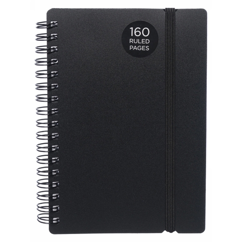 Notebooks - A6 Notebook with elastic - (WHSmith)
