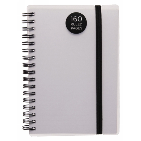 Notebooks - A6 Notebook with elastic - (WHSmith)