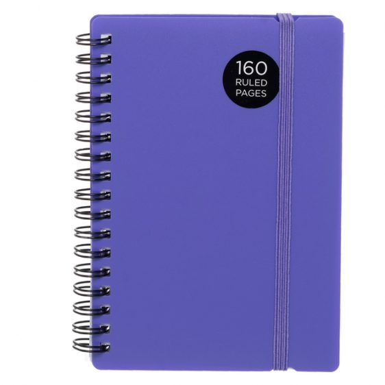 Notebooks - A6 Notebook with elastic - (WHSmith)