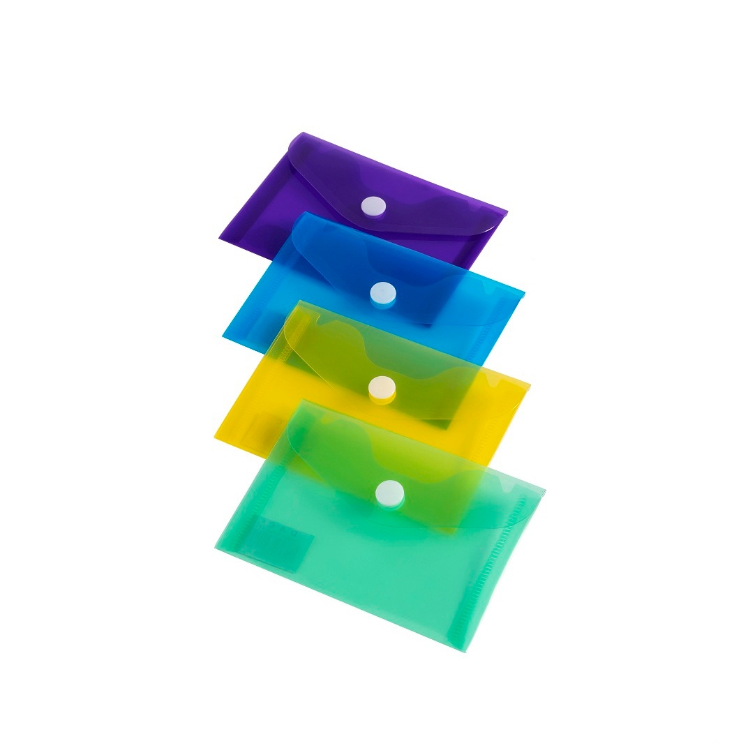 Folders - Transparent A7 Button Folder - (Donau)