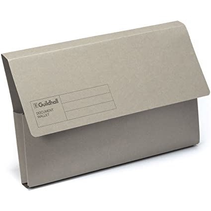Folders - A4 Cardboard Document Wallet - (Exacompta)