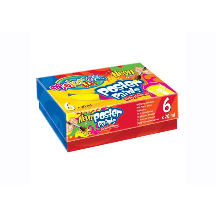 Paint - Neon or Metallic Poster Paints - (Colorino)